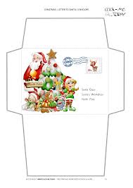 Templates for envelope creation are useful for wedding invitations, business announcements, and other mass mailings. Free Envelope To Santa Print Out Tree And Elf With Address 16