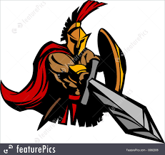 Most relevant best selling latest uploads. Spartan Trojan Mascot Vector With Sword And Shield