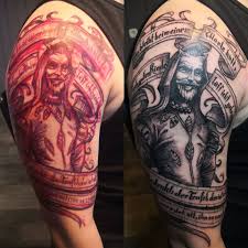 Custom tattoo prices vary by size: Freehand Tattoo Nosferatattoo Tempel Munchen Piercing Tattoo