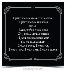 O A R Peace Great Song Lyrics Silly Love Songs Song Quotes