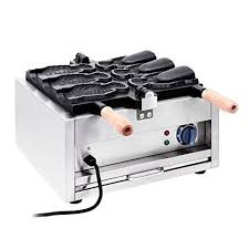 Cookking Taiyaki Japanese Fish Shaped Pancake Double Pan Japanese Fish Waffles Azuki Bean