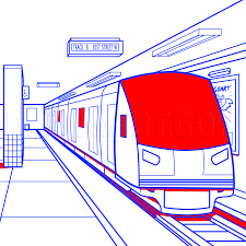 However, at times trains leave before customers can make the connection. How To Draw A Subway Subway Train Step By Step Drawing Guide By Michaely Dragoart Com