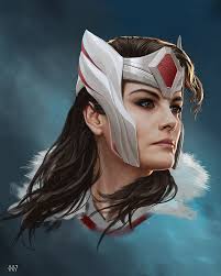 Sif costume design. .... Thor: Love and Thunder Concept Art Artist: John  Staub (https://www.artstation.com/johnstaubart) #MarvelStudios  #ThorLoveAndThunder #Thor #MCU #ConceptArt