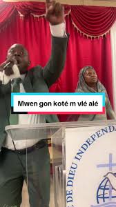 Mwen gon koté m vlé alé