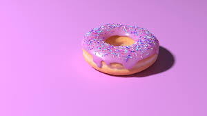 Pink Donut 3d Model By Callum Winfieldmy First Ever 3d Model Used Blender To Create It