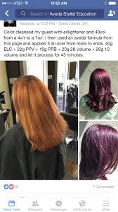 Aveda Formula By Another Stylist Aveda Hair Color Hair Color Formulas Aveda Hair