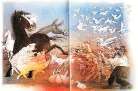 George Orwell S Animal Farm Illustrated By Ralph Steadman Ralph Steadman Farm Animals Animal Farm George Orwell