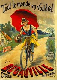 Old Poster Ad For Decauville Bikes Fahrrad Poster Fahrrad Kunst Und Fahrradkunst