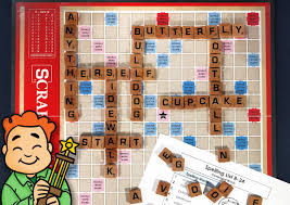Then draw as many new letters as you played; Spelling Games With Scrabble