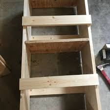 This rolling tool cart with storage for my air compressor, nail guns, drills and other tools i use on a daily basis is one of my best projects to date! How To Build A Diy Rolling Storage Cart Home By Jenn