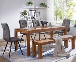 Es wird besonderen wert auf die nachhaltigkeit bei den verwendeten materialien gelegt. Sitzbank Massiv Holzbank Sheesham Esszimmerbank 120 Cm Kuchenbank Esszimmer Bank Ebay