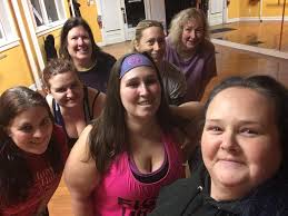 Awesome step class with Monica and Warrior Sculpt