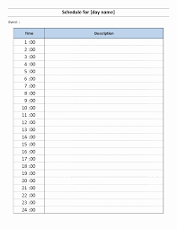 24 Hour Daily Schedule Template Elegant 8 Best Of 24 Hour Calendar Printable 24 Hour In 2020 Daily Calendar Template Schedule Planner Day Planner Template