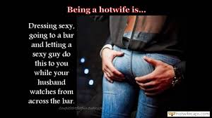 Challenges and Rules, Gifs, Sexy Memes, Wife Sharing Hotwife Caption  №279068: She is just mounting herself on his lap