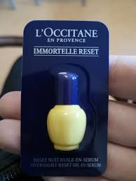 An elaborate review of l'occitane immortelle reset serum. L Occitane En Provence Immortelle Reset Reset Nuit Huile En Serum Inci Beauty