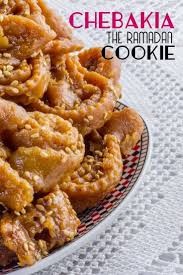 Chebakia The Ramadan Cookie Recipe Moroccan Cooking Food Moroccan Food