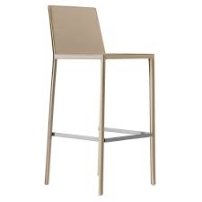 In some cases, multiple materials are used to construct a chair; Modloft Black Sanctuary Modern Bar Stool In Dark Beige Eurway