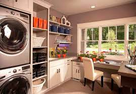 Stuck with a small laundry room closet in a hallway, it took some creativity to carve out a mudroom laundry room layout. 23 Incredibly Efficient And Multifunctional Laundry Room Ideas
