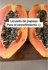 Licuado de Papaya para Mejorar el Estreñimiento