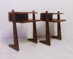 Lagalerie87 Galerie87 Paire De Tables De Chevet En Chene Massif Guillerme Et Table De Chevet Chene Massif Chevet