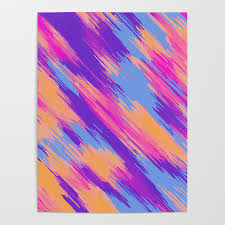 Você pode baixar o plano de fundo nos formatos de arquivo psd, ai e eps. Purple Blue Orange And Pink Drawing And Painting Abstract Background Poster By Timla Society6