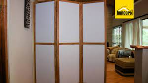 The easiest, cheapest way to divide your living area is to use a temporary fixture of some sort, but there are also lots of permanent ideas for those looking to keep spaces separate. How To Make Your Own Room Divider Youtube