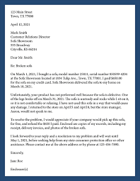 If the complainant is unable to write the complaint, an unbiased member of management may assist. Sample Customer Complaint Letter Ftc Consumer Information