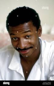 The American director and writer Robert Townsend. Portrait taken at the  Deauville American Film Festival in September 1987 Stock Photo