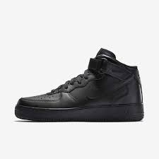 Nike Air Force 1 Mid 07 Black And White Air Force 1 Mid 07 Men S Shoe Com Imagens Tenis Nike Nike Air Force Tenis Nike Air