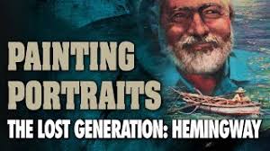 Painting Portraits: Ernest Hemingway