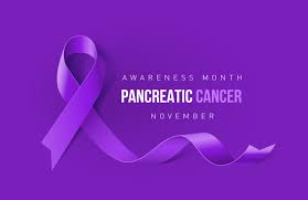 The pancreas is a gland located behind the stomach and in front of the spine. World Pancreatic Cancer Day Mayflower