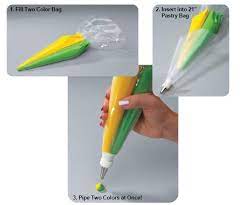How To Use A 2 Color Pastry Bag Cake Decorating Tips Cupcake Cakes Cookie Decorating