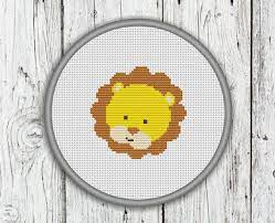 Go cross stitch crazy with our huge selection of free cross stitch patterns! Cute Lion Face Counted Cross Stitch Pattern Animals Etsy In 2021 Needlepoint Patterns Cross Stitch Patterns Counted Cross Stitch Patterns