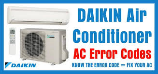 Daikin Air Conditioner Ac Error Codes