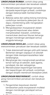 Jelaskan 3 Contoh Sikap Persatuan Dan Kesatuan Di Lingkungan Keluarga Sekolah Masyarakat Brainly Co Id