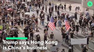 Hong kong's protest culture has been targeted by beijing's security law. Trump Calls Hong Kong Protests Riots Adopting China Rhetoric Bloomberg