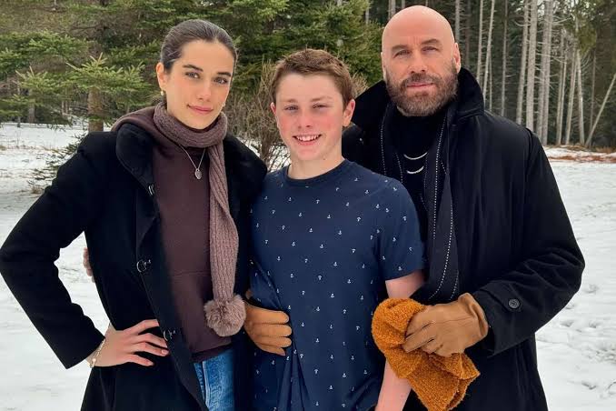 John Travolta Celebrates New Year Alongside Kids Ella and Ben