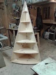 Image May Contain Outdoor Corner Christmas Tree Wood Christmas Tree Cool Christmas Trees