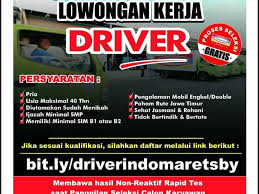Maybe you would like to learn more about one of these? Lowongan Driver Sopir Indomaret Surabaya Agustus 2021