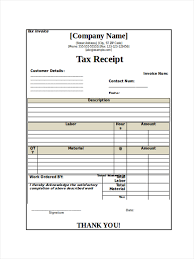 Let's take a look at the information you need. Free 8 Tax Receipt Examples Samples In Pdf Doc Examples