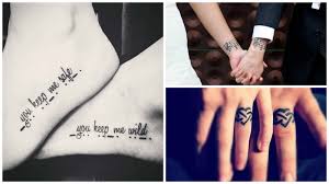 Are you are in love and want to show it in a way that matters? Couple Tattoos For The Much In Love Soulmates It S Not As Difficult As You Think Wedding Planning And Ideas Wedding Blog