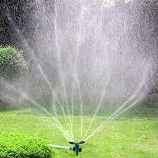 How to increase lawn sprinkler water pressure? Amazon Com Garden Sprinkler For Yard Lawn Rotating Sprinklers Adjustable 360 Degree Covering Large Area Up To 3 000 Sq Ft For Automatically Watering Irrigation System Leak Proof Kids Playtime Outdoor Garden Outdoor