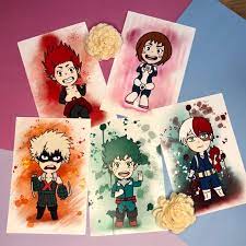 Chibi Mha Uraraka Cute Mha Chibi A6 Art Prints Bnha My Hero Academia Plus Etsy mha chibi a6 art prints bnha my hero academia plus ultra cute kawaii heroes deku uraraka kirishima bakugou todoroki digital art