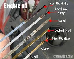 Mar 24, 2015 · well if you check your oil level between changes and notice that you have less than you should, it means you are losing oil one way or another. How To Check The Engine When Buying A Used Car