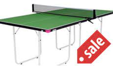 It is good for storage in that the 2 halves fold together to take up a width of less than 6?. Butterfly Outdoor Permanent Cement Playground Park Table Tennis Table Fitness Sports