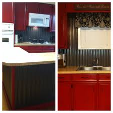 Pin By Laurie Maranto On Kitchen Trendy Kitchen Backsplash Diy Kitchen Backsplash Metal Backsplash Kitchen