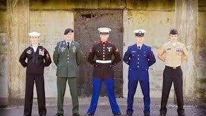 This Family Rocks Five Brothers Each Serving In A Different Branch Military Life Army Military First Military Outfit
