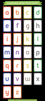Visit www.totcards.com for more free printable flashcards. Printable Lowercase Letter Flash Cards