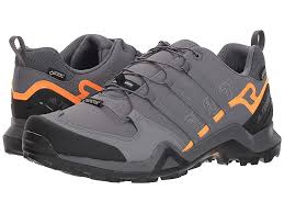 Adidas Outdoor Terrex Swift R2 Gtx R Grey Five Grey Five Hi Res Orange Men S Climbing Shoes Tackle The Tricky Terrain And Climbing Shoes Shoes Trail Shoes