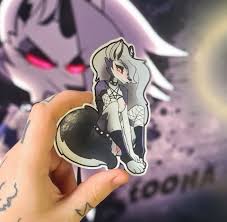 Loona Helluva Boss NSFW Pin up Sticker - Etsy